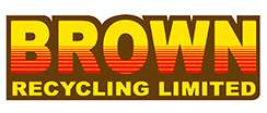 Brown Recycling Logo