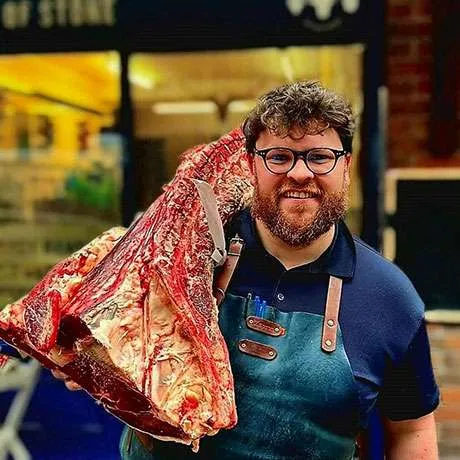 nick-griffin Beef butchery & charity auction - Nick Griffin, Griffins of Stone